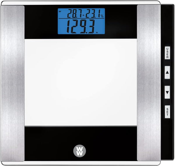 Conair WW Scales WW52NC Body Analysis Glass Scale (Weight Watchers), Black (Refurbished)