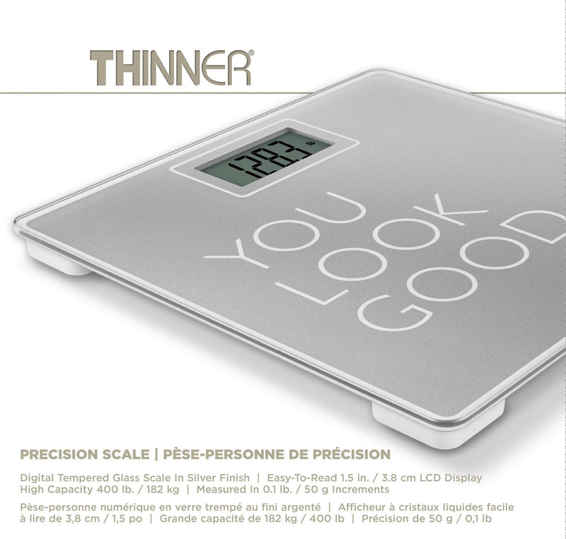 Thinner by Conair Digital Glass Phrase Scale