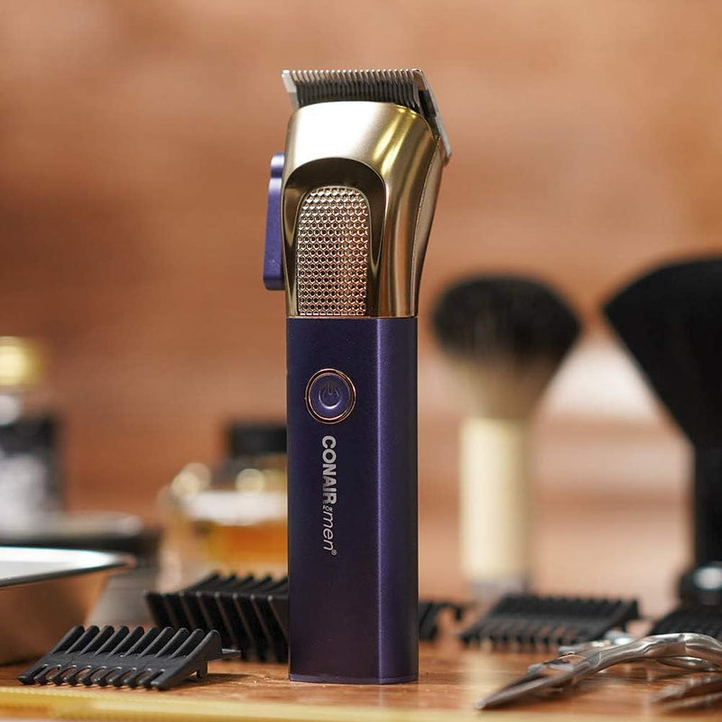 Conair Barbershop HC6000C 13pc professional lithium ion Metal Hair Clipper, 1.9 Pounds