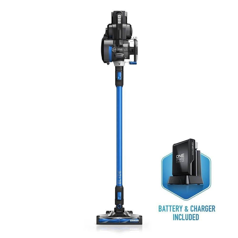 REFURBISHED- BLEMISHED PACKAGING "GRADE-A" Hoover ONEPWR Blade Base Cordless Stick Vacuum Cleaner, BH5330 with FREE Dirt Devil Handheld Vacuum