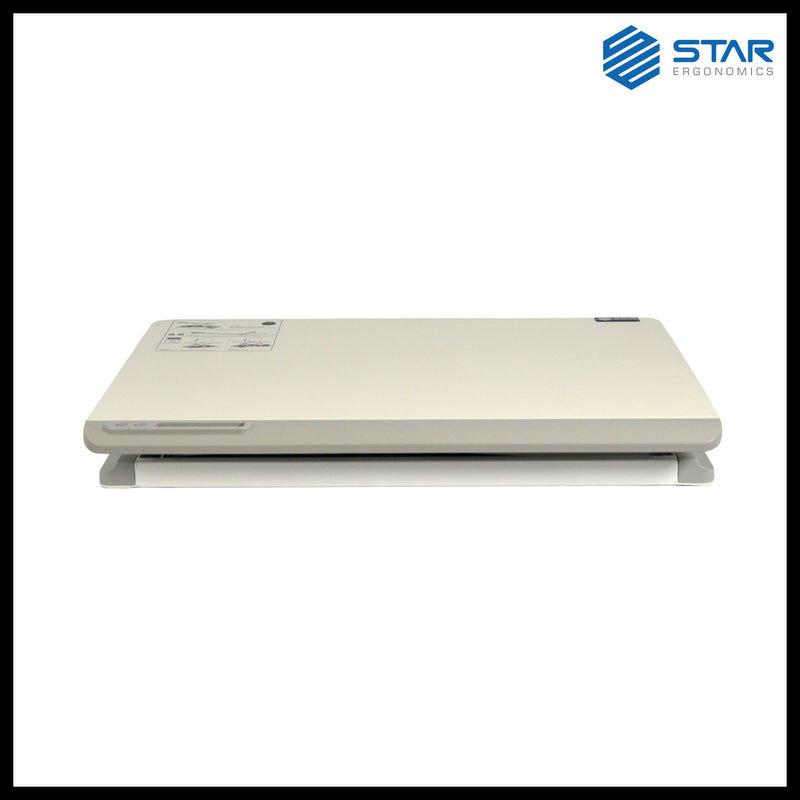Star Ergonomics Portable Electric Standing Desk Converter, White – SE91