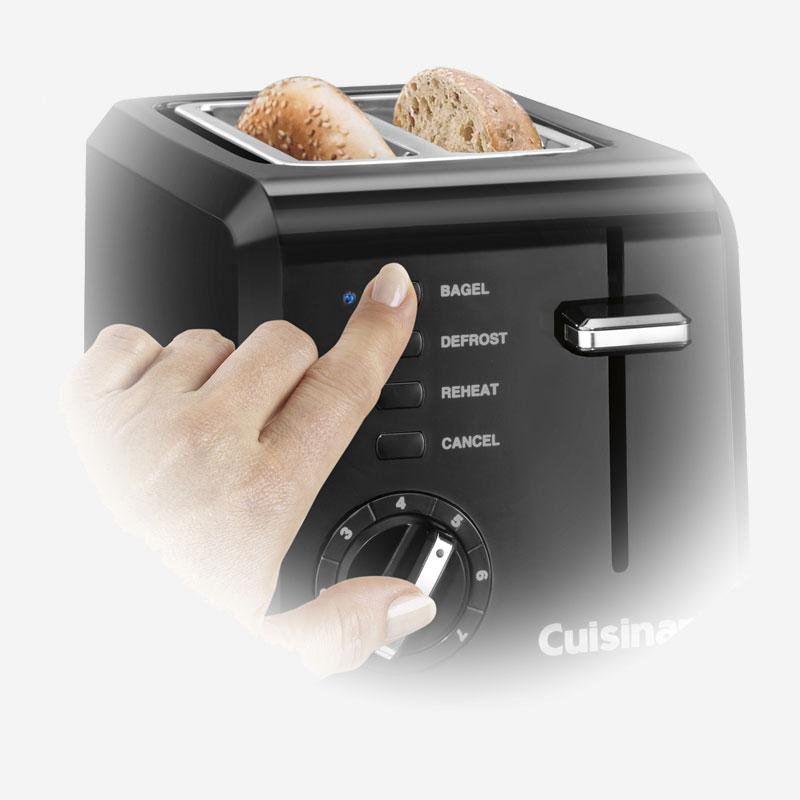 Cuisinart 2-Slice Compact Toaster CPT-122BKC
