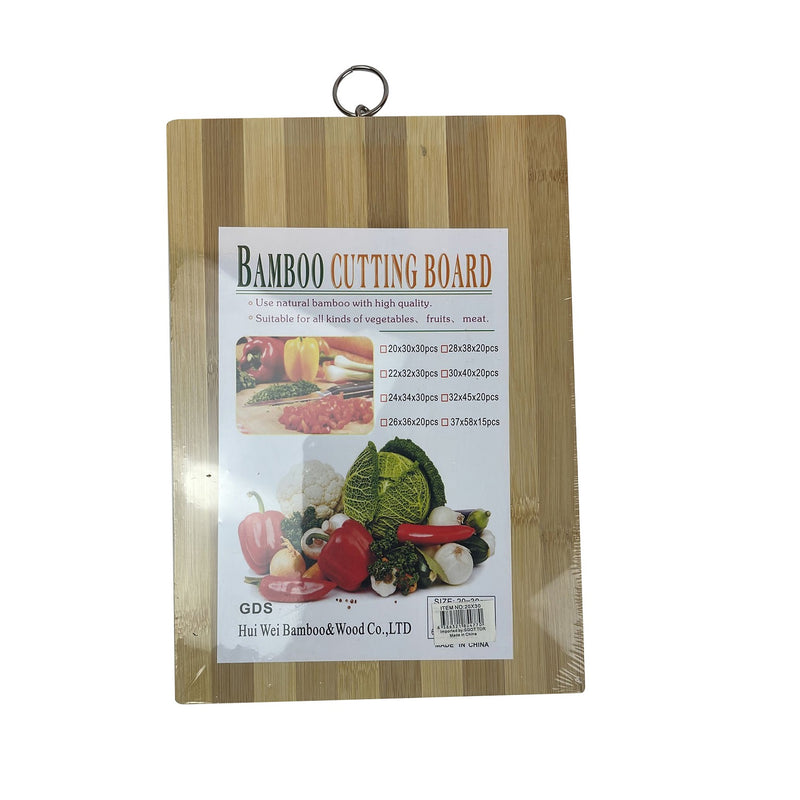 NAAV Bamboo Cutting Board Durable Chopping Boards 20X30