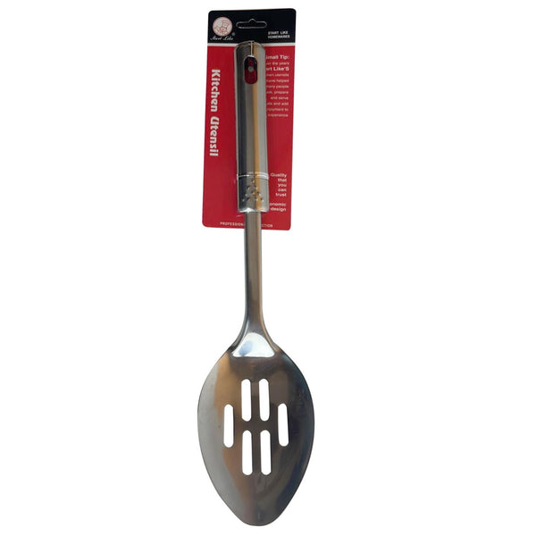 Stainless Steel Slotted Spoon with Cool Handle