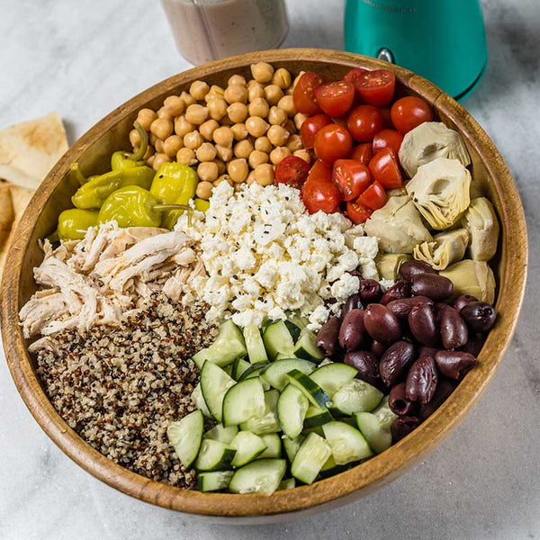 Mediterranean Chicken and Quinoa Bowl