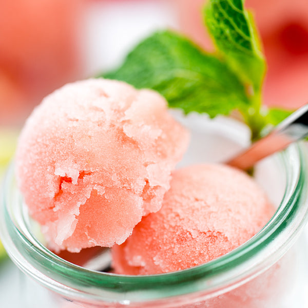 Watermelon Lime Mint Sorbet