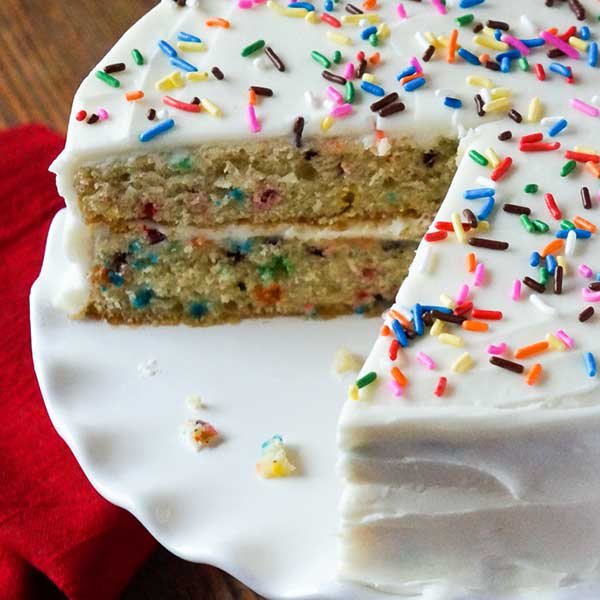 Buttermilk Confetti Cake