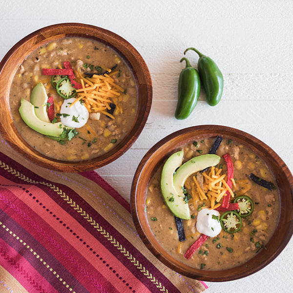 Slow Cooker White Turkey Chili