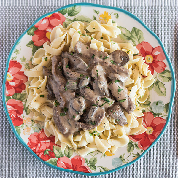 Slow Cooker Beef Stroganoff