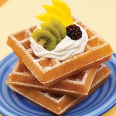 Crispy Ginger Ale Waffles