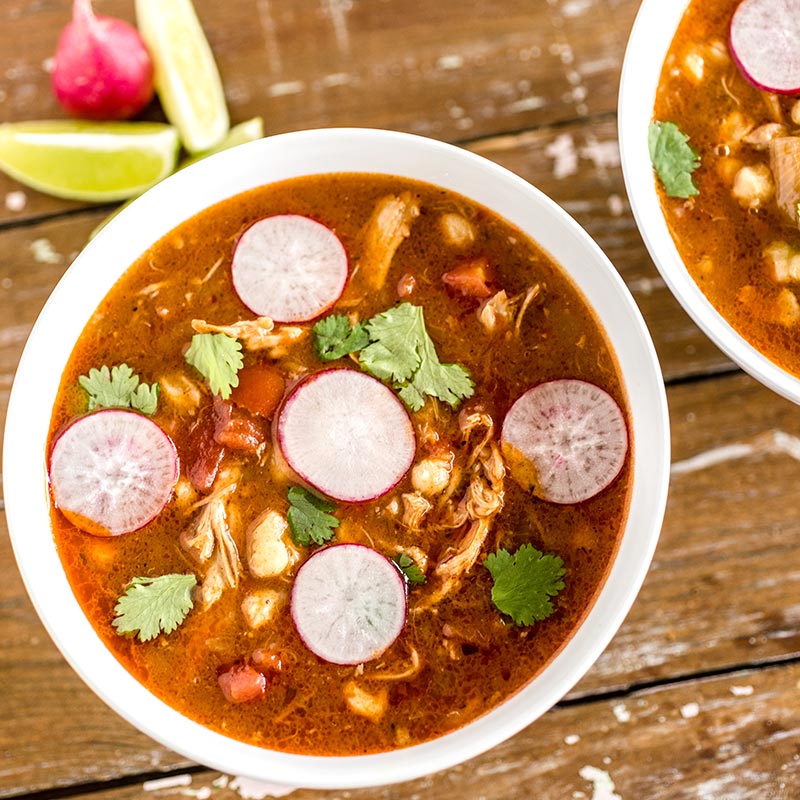 Pressure Cooker Pork Pozole Rojo