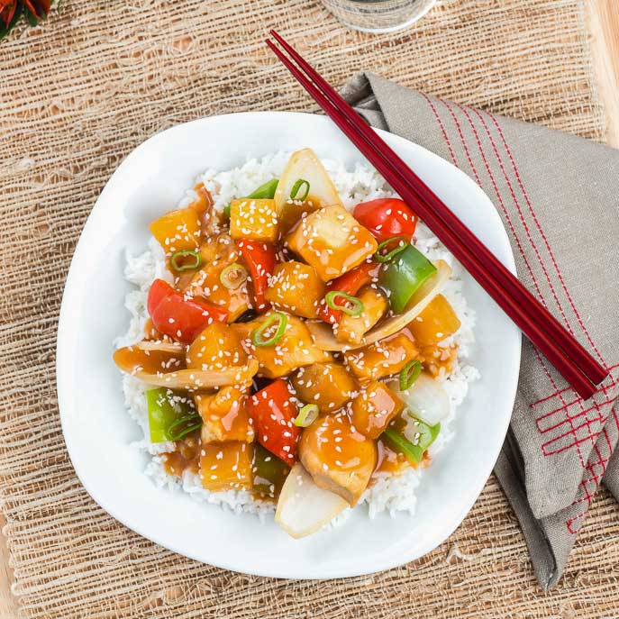 Slow Cooker Sweet and Sour Chicken