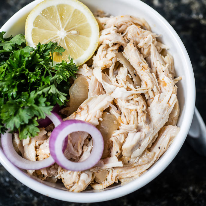 Slow Cooker Basic Shredded Chicken