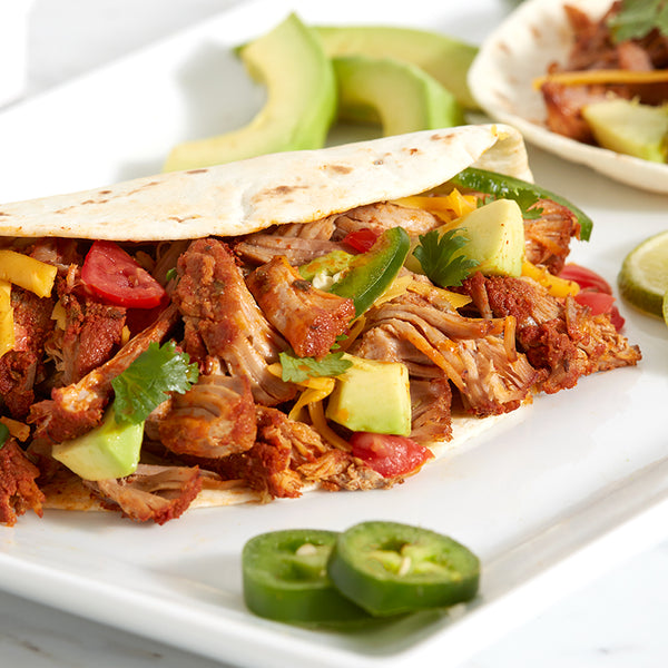 Pressure Cooker Pork Carnitas Tacos