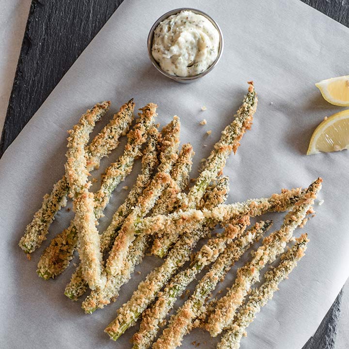 Baked Asparagus Fries