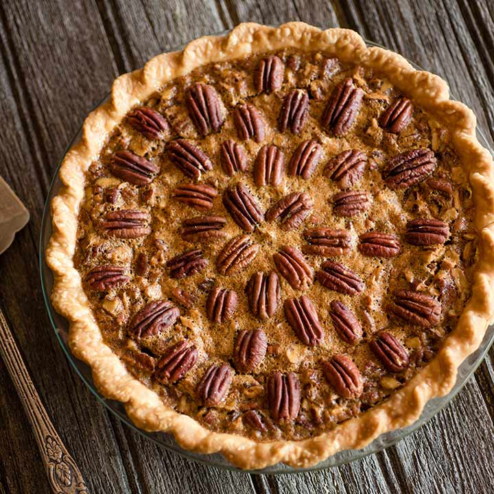 Chocolate Bourbon Pecan Pie