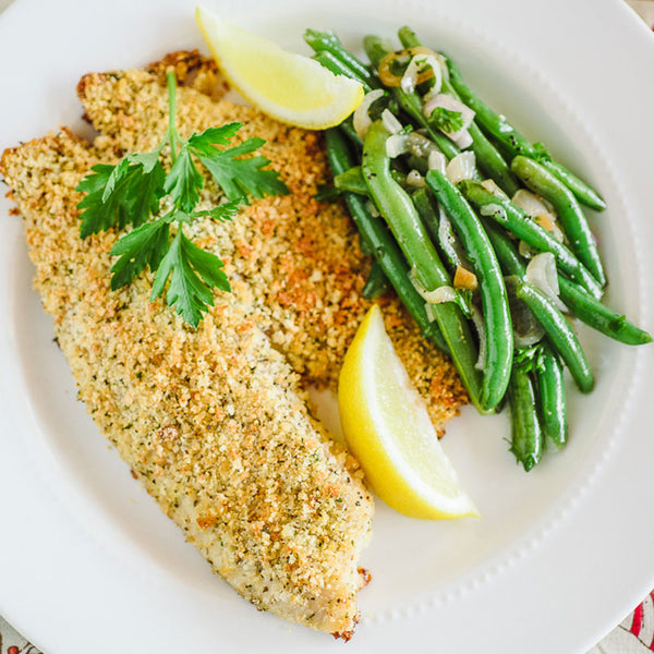 Parmesan Crusted Tilapia