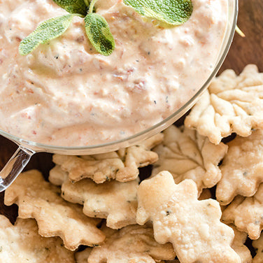 Garlic and Herb Pie Crust Chips