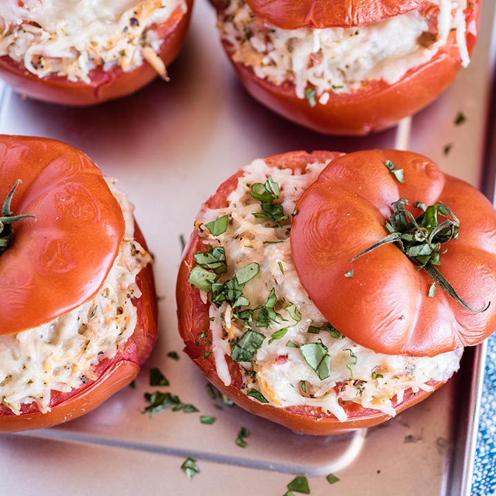 Italian Baked Stuffed Tomatoes