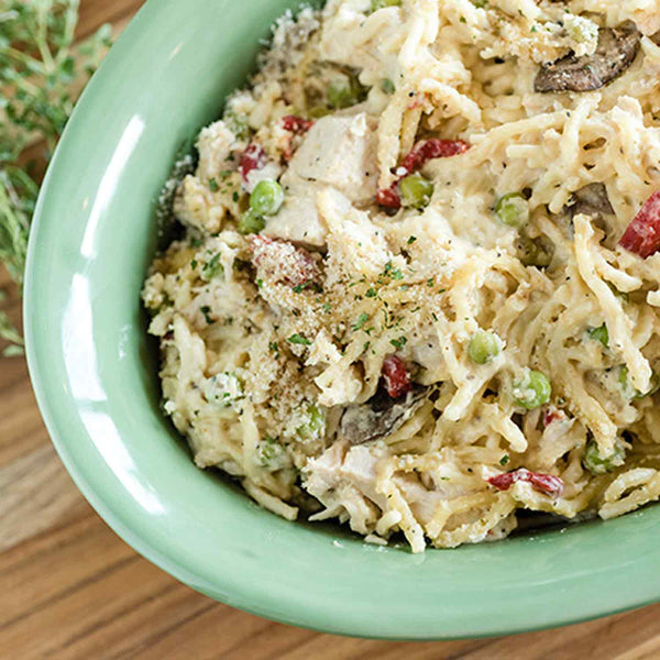 Slow Cooker Turkey Tetrazzini