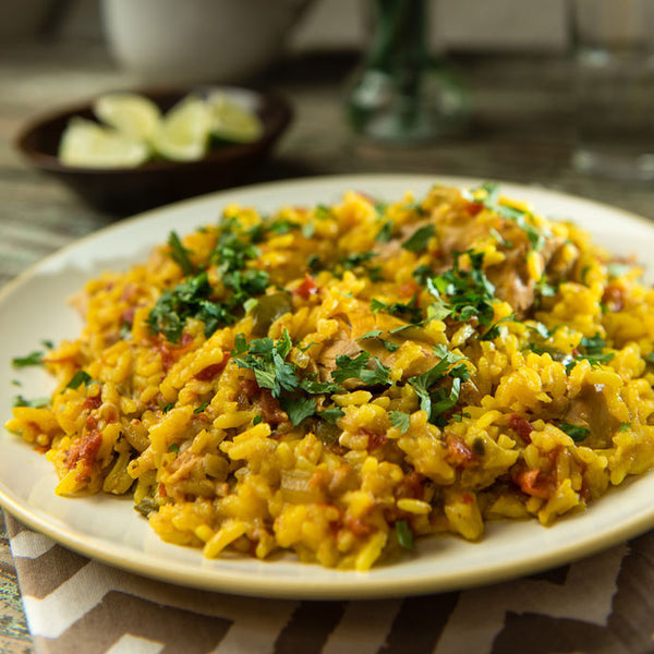 Slow Cooker Arroz con Pollo