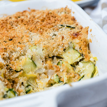 Cheesy Zucchini Squash Casserole