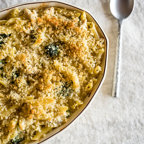 Chicken and Broccoli Alfredo Casserole