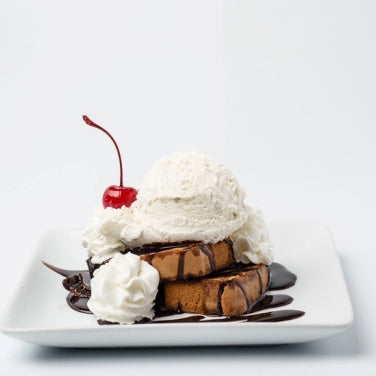 Grilled Pound Cake Sundaes