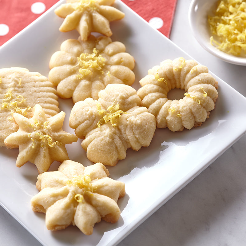 Lemon Spritz Cookies