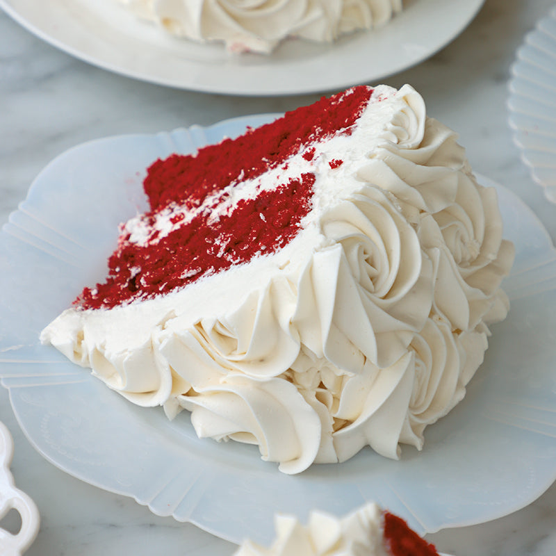 Magnolia Bakery's Red Velvet Cake with Whipped Vanilla Icing