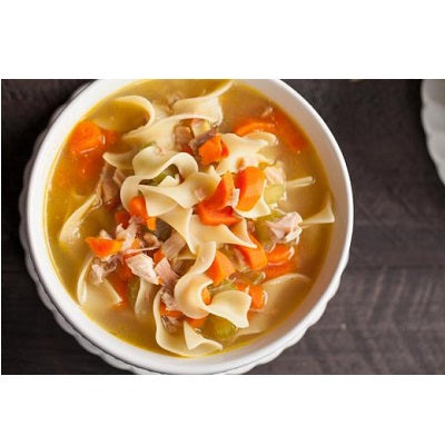CHICKEN SOUP WITH NOODLES