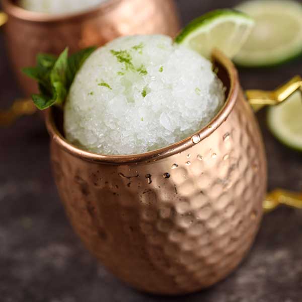 Moscow Mule Snow Cones