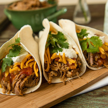 Slow Cooker Pork Carnitas Tacos