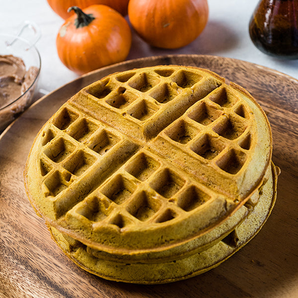 Pumpkin Spice Waffles