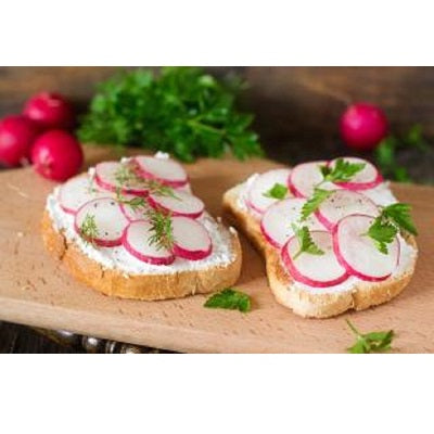 DILL-RADISH TEA SANDWICHES