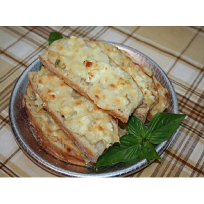 THREE CHEESE GARLIC BREAD