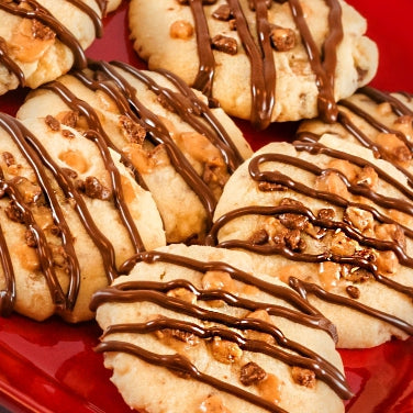 Shortbread Toffee Cookies