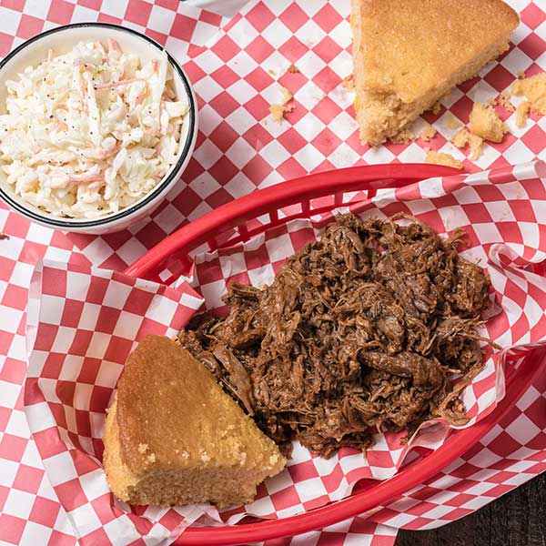 Slow Cooker Shredded Beef BBQ