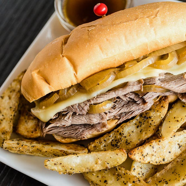 Slow Cooker French Dip Sandwiches