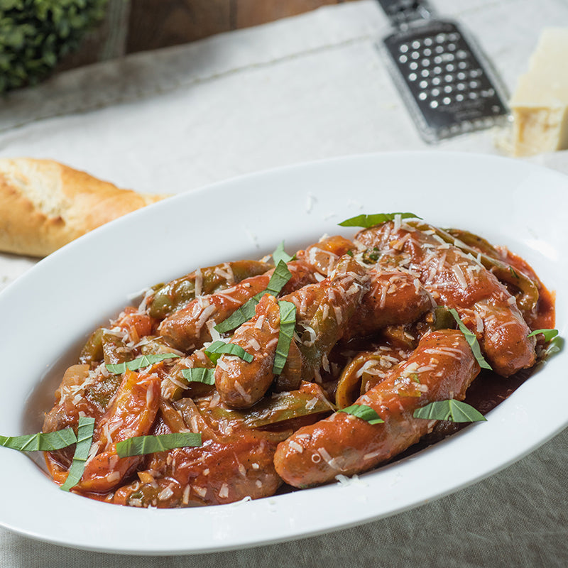 Slow Cooker Sausage and Peppers