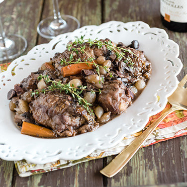 Slow Cooker Coq au Vin