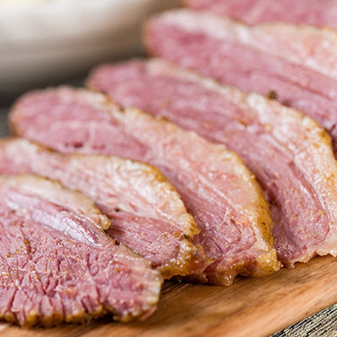 Slow Cooker Mustard Glazed Corned Beef