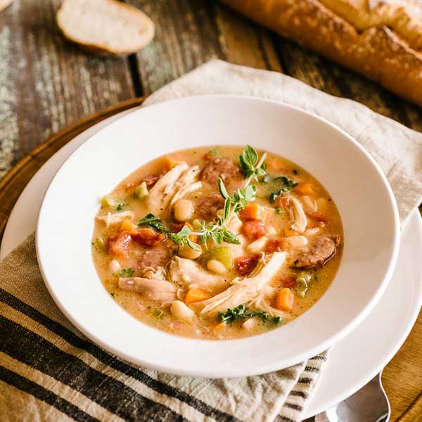 Slow Cooker Tuscan Chicken Stew