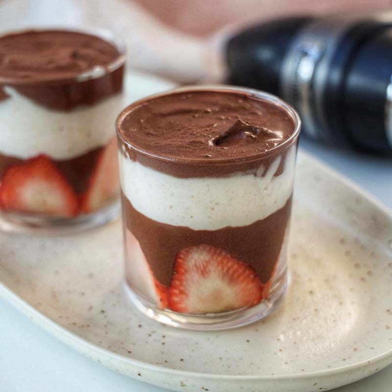 Two Ingredient Chocolate Mousse