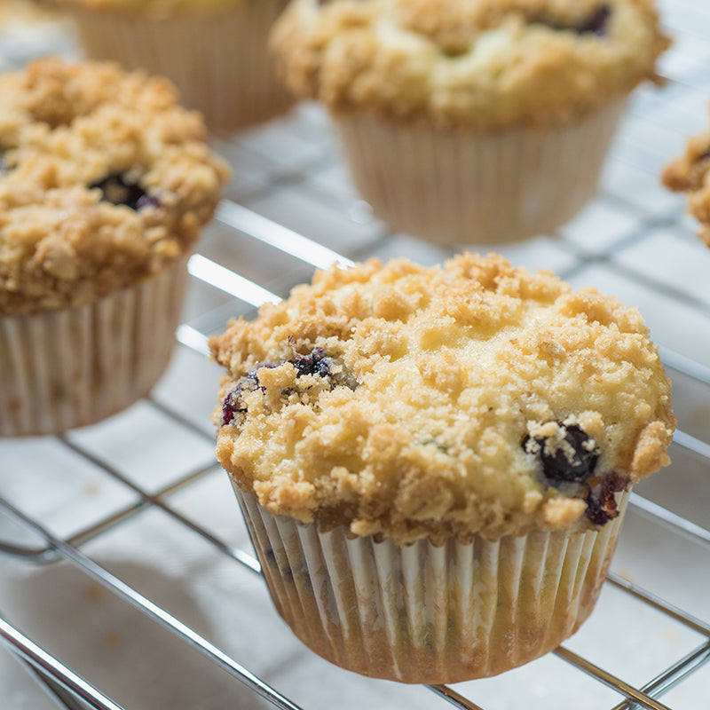 Zucchini Blueberry Muffins