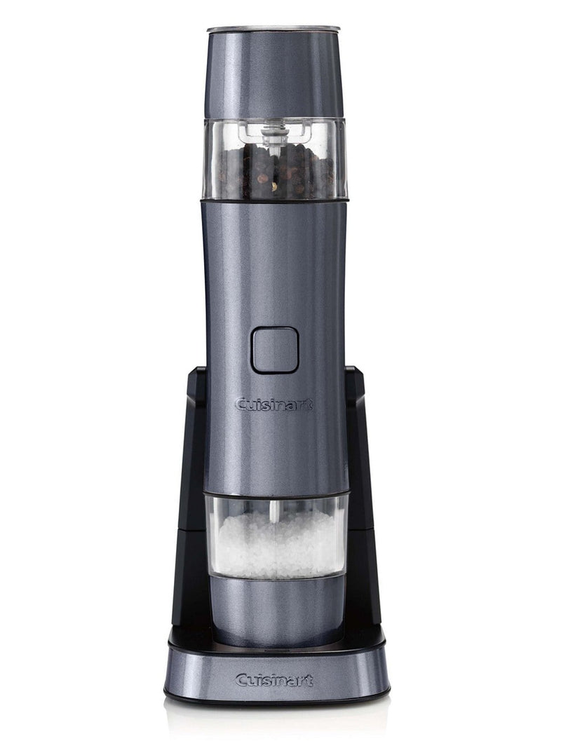 Cuisinart SG-3MGC Rechargeable Salt, Pepper and Spice Mill Mini Prep Plus Food Processor, Rechargeable Spice Grinder, Rechargeable Seasoning Mill