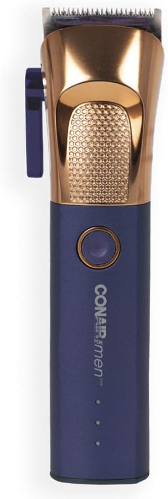 Conair Barbershop HC6000C 13pc professional lithium ion Metal Hair Clipper, 1.9 Pounds (Refurbished)