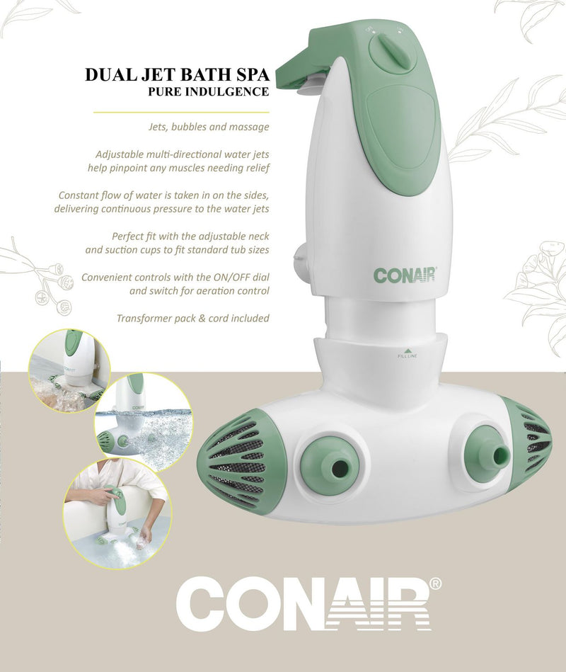 Conair Dual Jet Bath Spa BTS7C