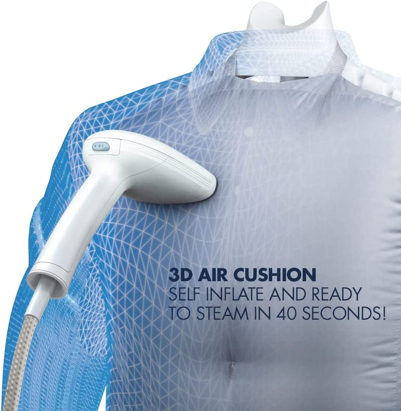 Conair GS125CTXC ExtremeSteam Professional Upright Fabric Steamer with 3D Air Cushion Bag by Conair, White