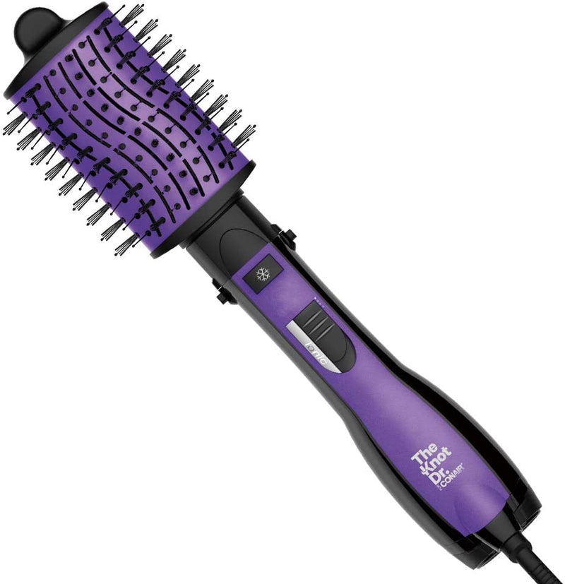 The Knot Dr Detangling Hot Air Brush by Conair